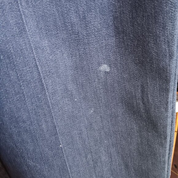 31x24 Vintage 1960's High-Waisted Denim Capri Jeans Pleated Glenbrooke Towncraft - Picture 6 of 9